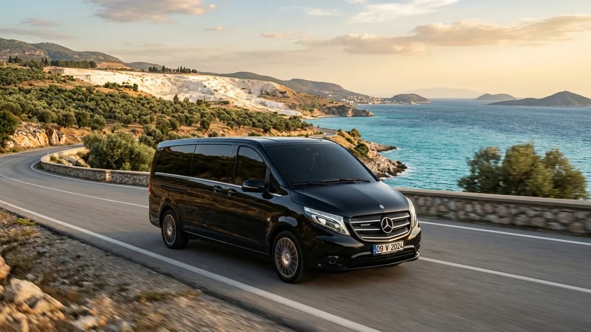 Pamukkale Bodrum VIP Mercedes Vito Transfer